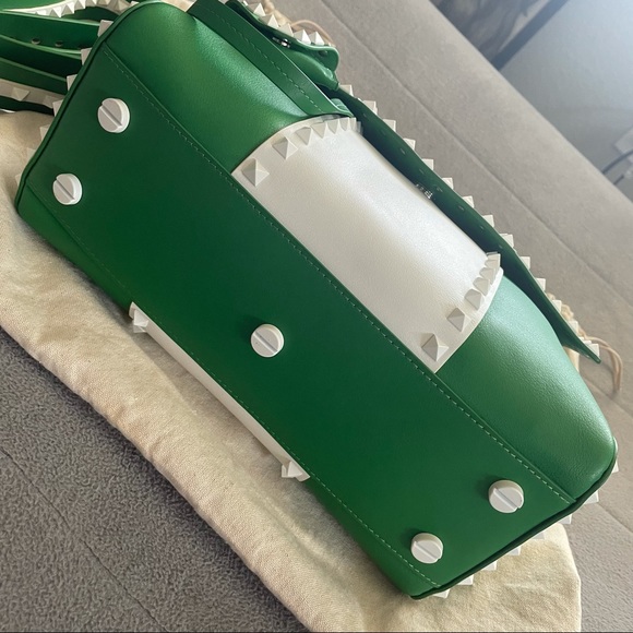 Valentino Free Colorblock Leather Satchel Bag - Picture 3 of 13